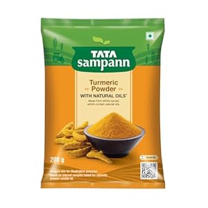 Tata Sampann Turmeric Powder With Natural Oils, 500g, Haldi Powder